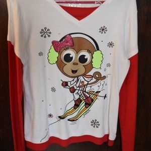 Justice- LS winter shirt, size 20